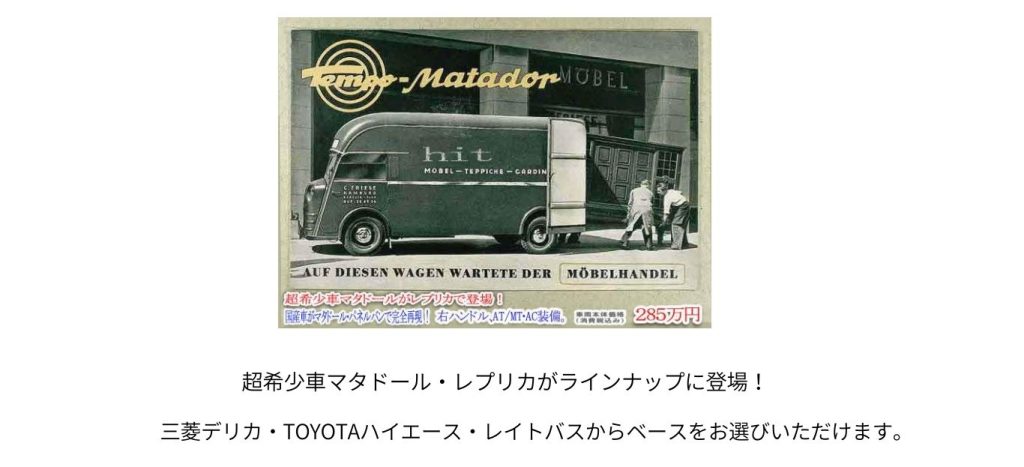 マタドールのレプリカを製作