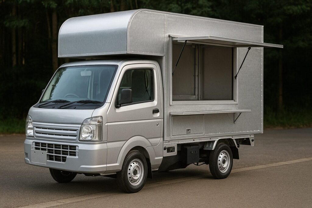 軽トラキッチンカーの完成イメージ