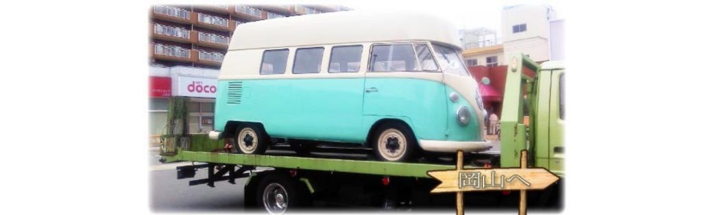 フォルクスワーゲンバスをベースに製作したキッチンカー