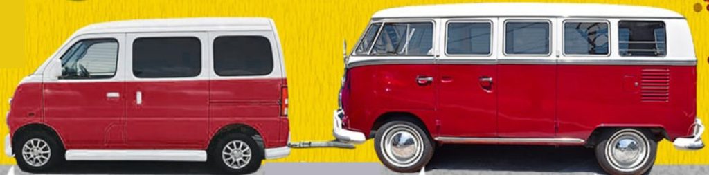 軽バンをワーゲン仕様に改造